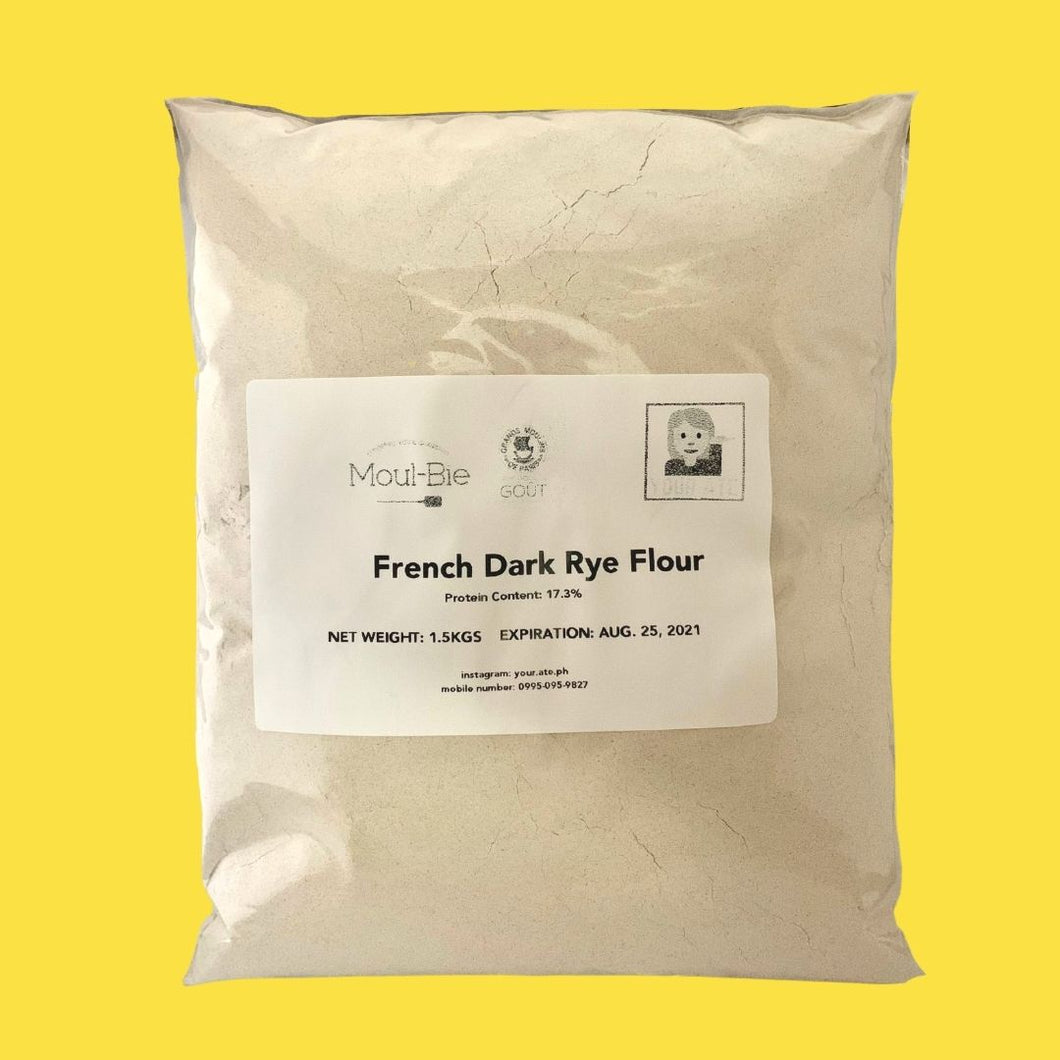 Moul-Bie French Dark Rye Flour (1.5kg)